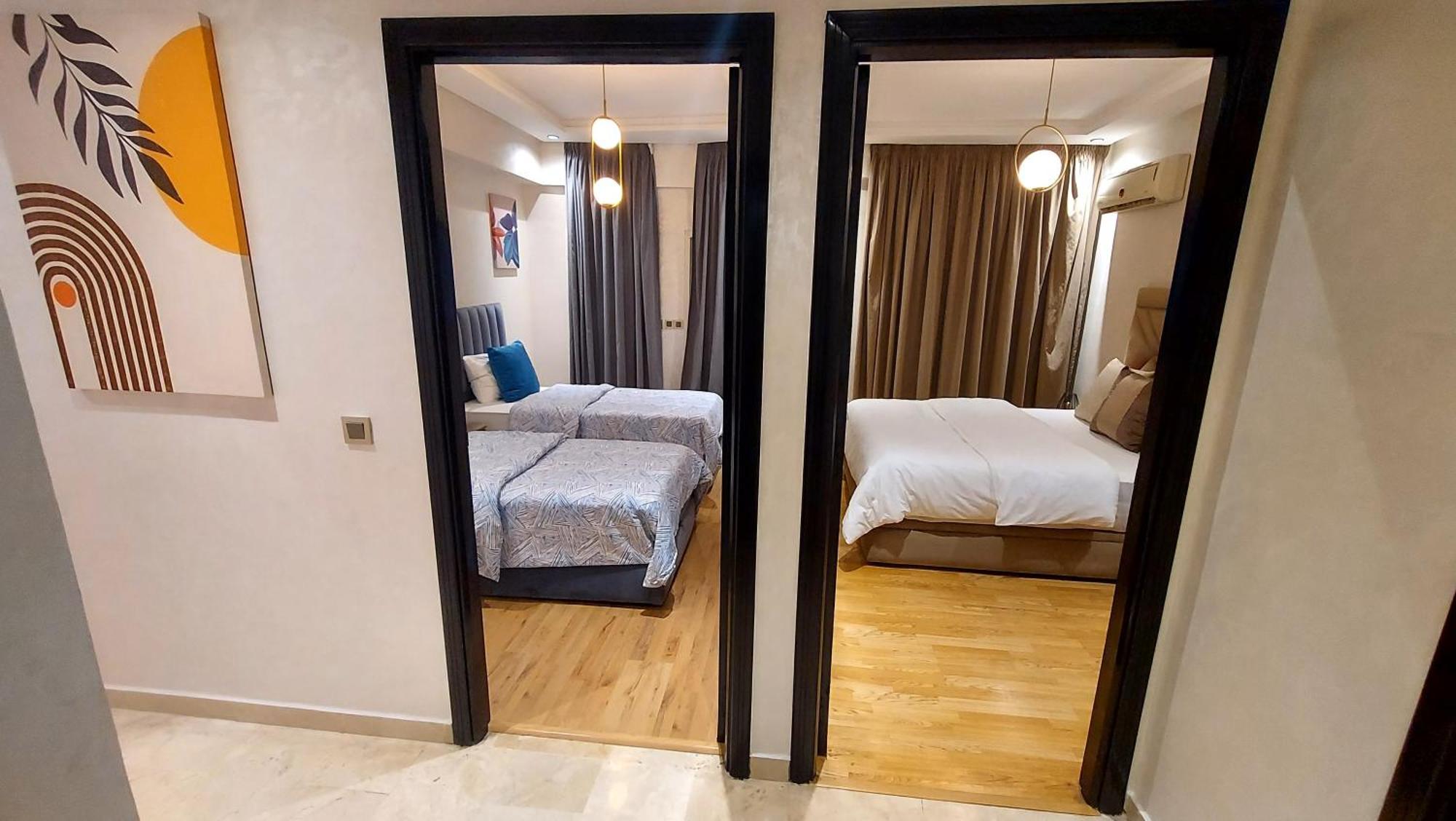Luxury Downtown Apartment Of 80M2 In Front Of Hassan 2 Mosque And Sea From Family , Pour Famille , Interdit Couples Araabic Non Marie, Forbidden Unmarried Araabic Couples Basement Car Park 카사블랑카 외부 사진
