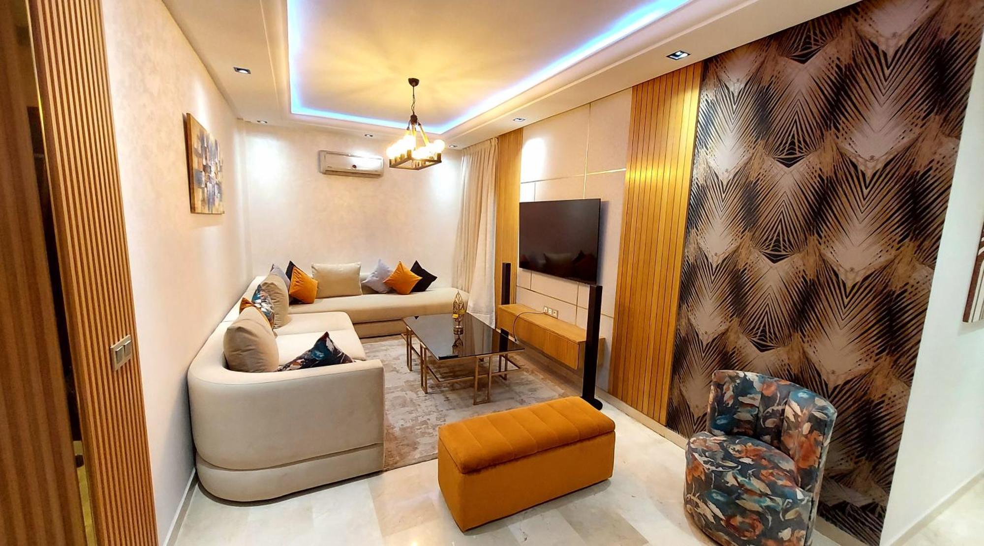 Luxury Downtown Apartment Of 80M2 In Front Of Hassan 2 Mosque And Sea From Family , Pour Famille , Interdit Couples Araabic Non Marie, Forbidden Unmarried Araabic Couples Basement Car Park 카사블랑카 외부 사진
